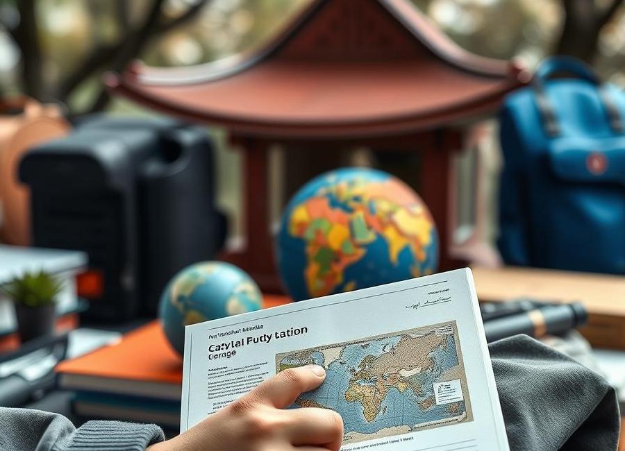 Chuẩn bị hồ sơ du học và xin visa